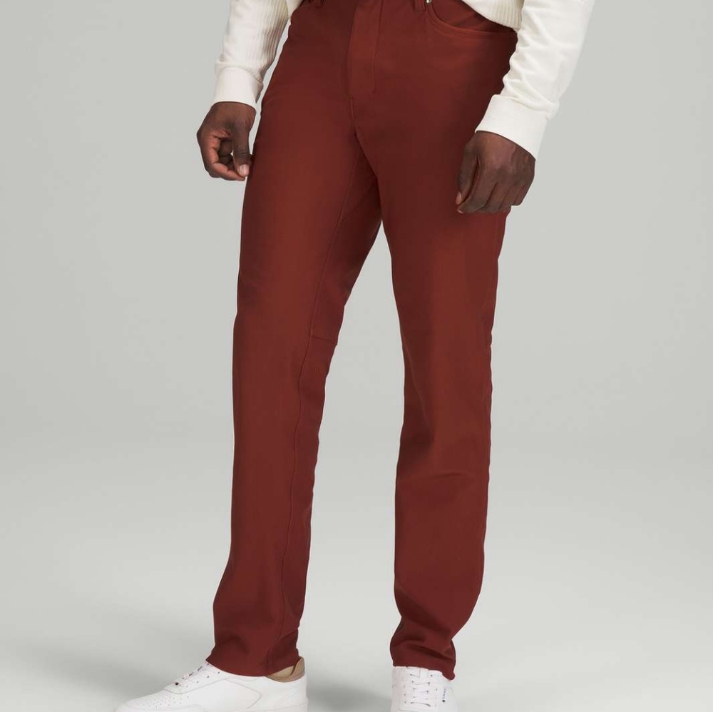 Lululemon ABC Slim-Fit Pant 34" *Cord Date Brown New with tags Size 31